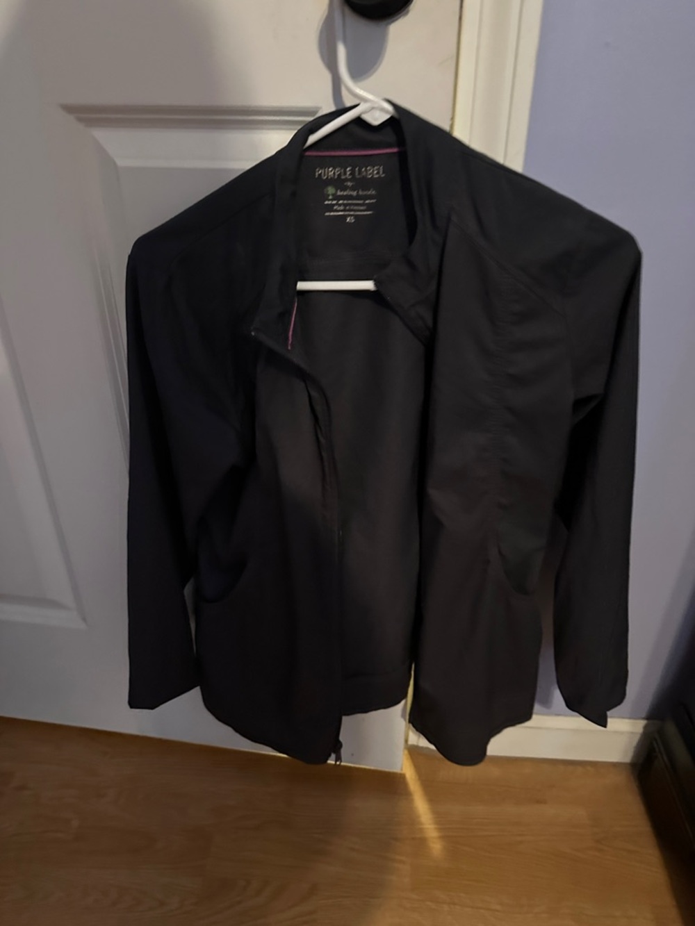 healing hands Utility Jacket in Black